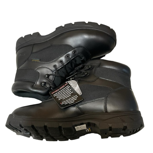 Skechers Tactical Men’s New Wascana Benin Work Boots, Black, 13 - Picture 9 of 9